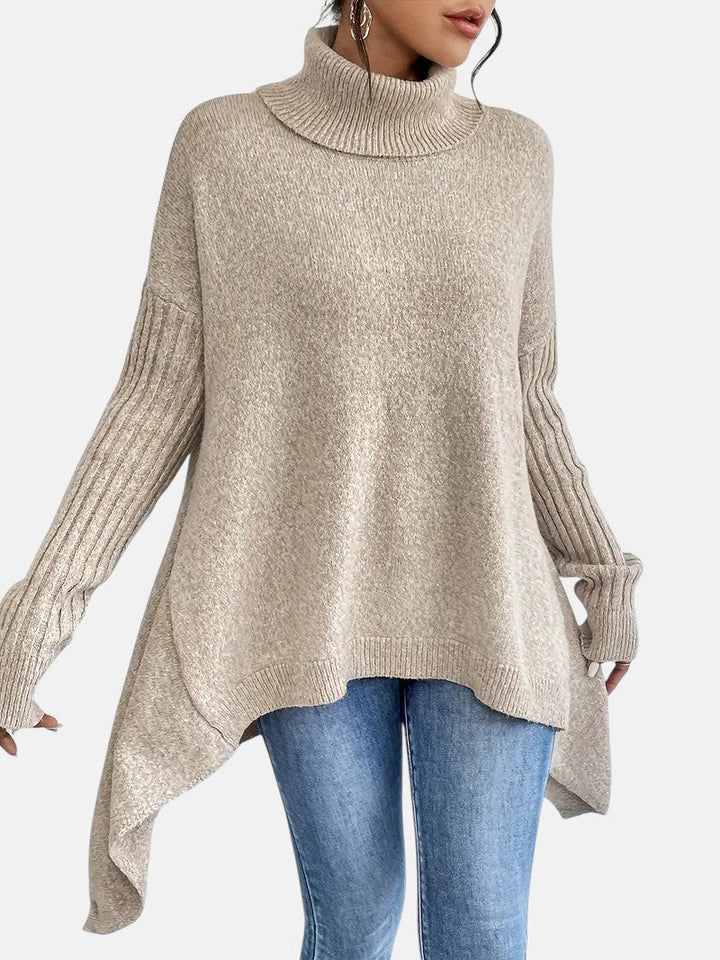 Brigitte | Long Turtle Neck Jumper