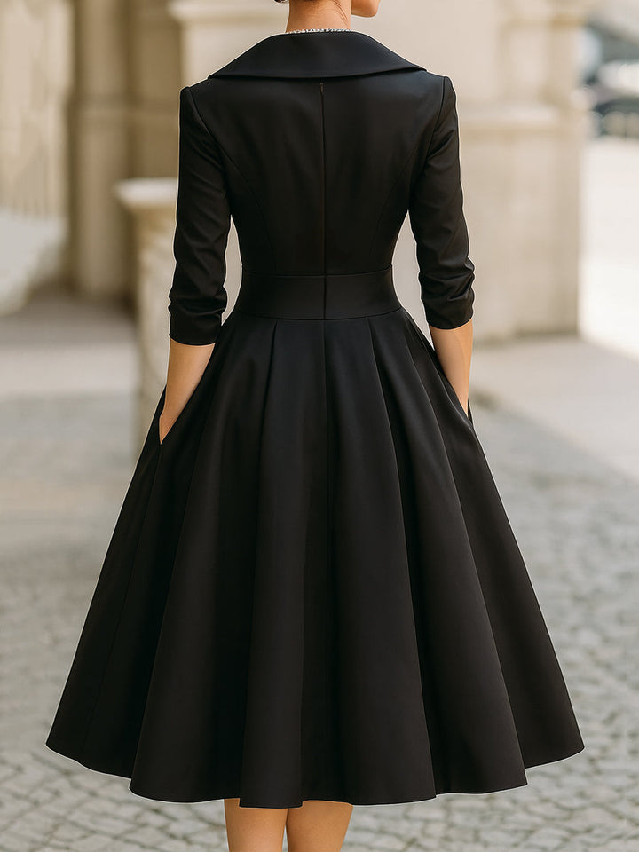 Timeless Elegant Midi Dress