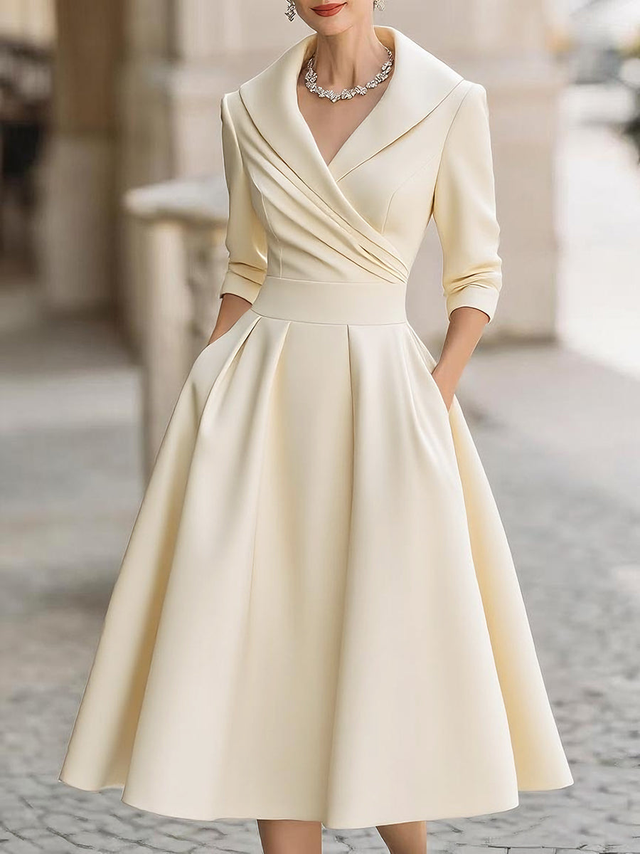 Timeless Elegant Midi Dress