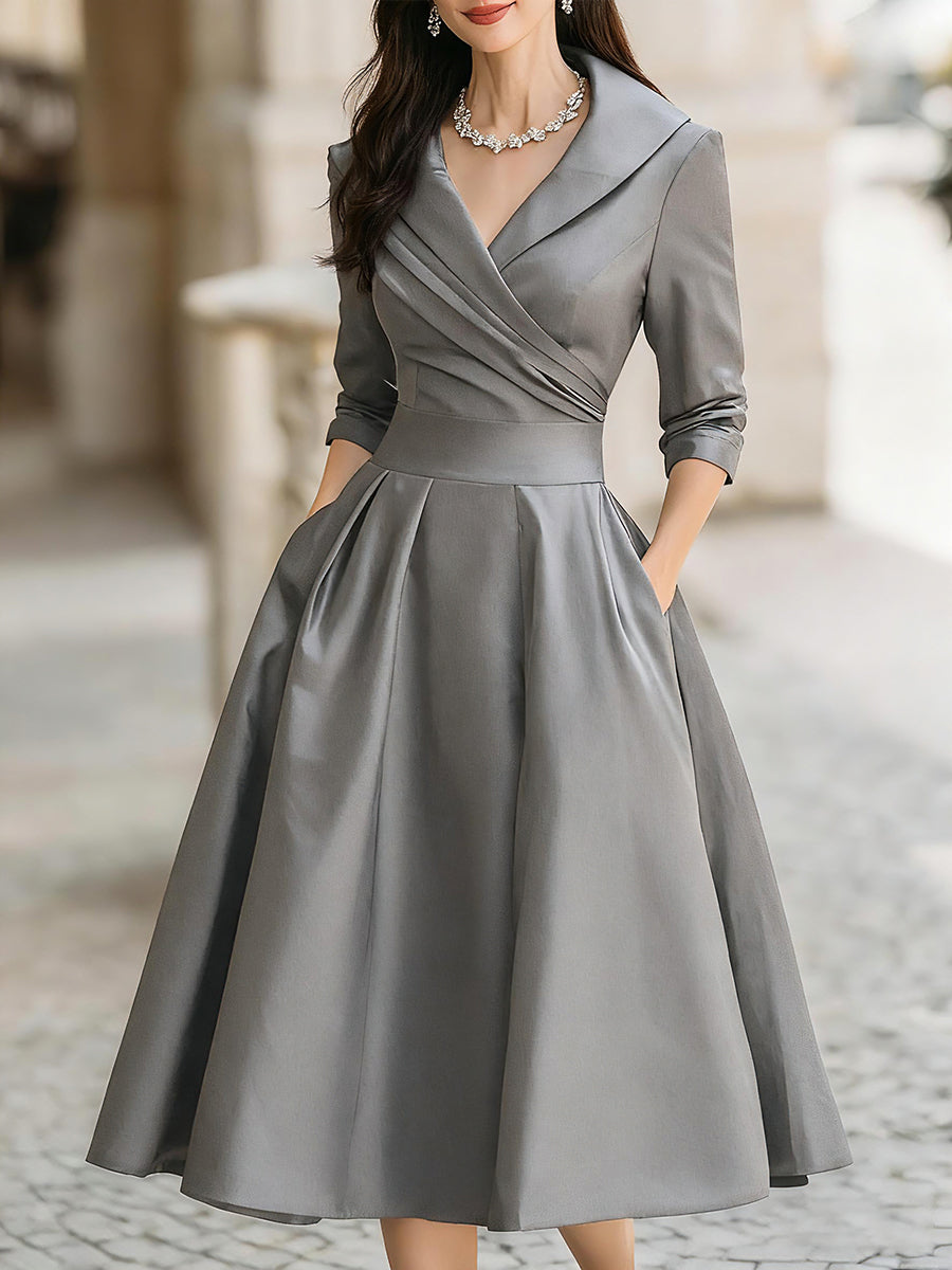 Timeless Elegant Midi Dress