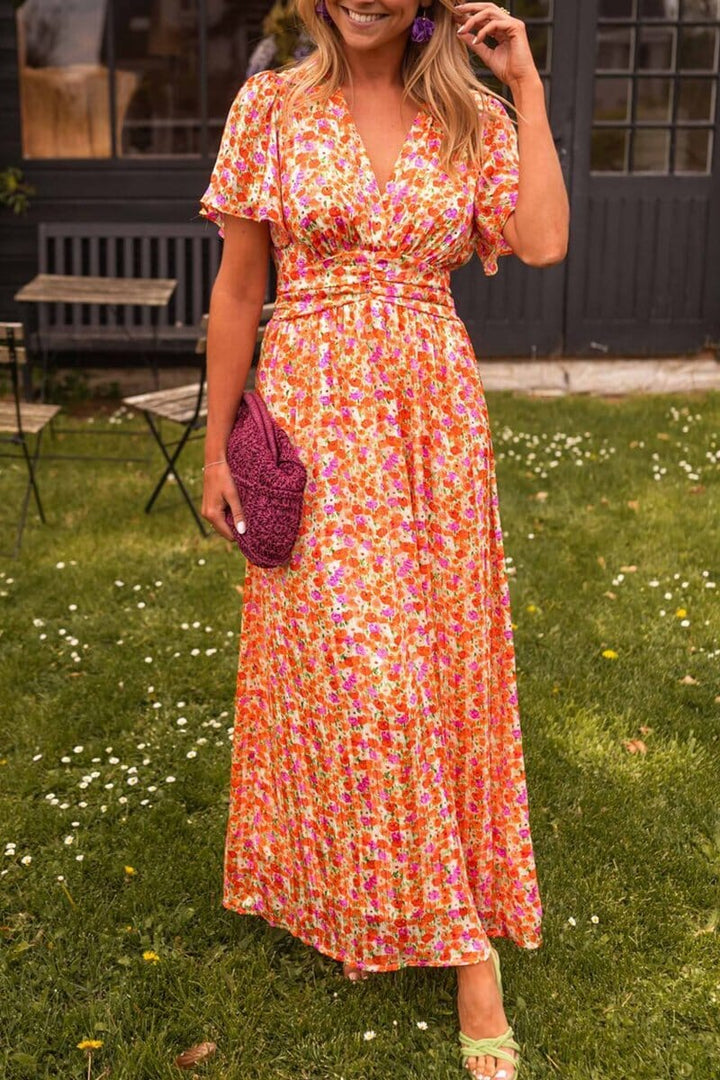 ROMEY™ | Elegant V-Neck Dress