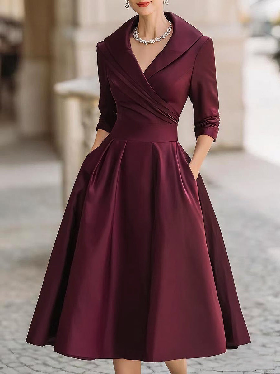 Timeless Elegant Midi Dress