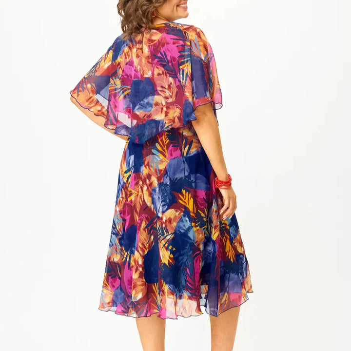 Plus Size Chiffon Dress