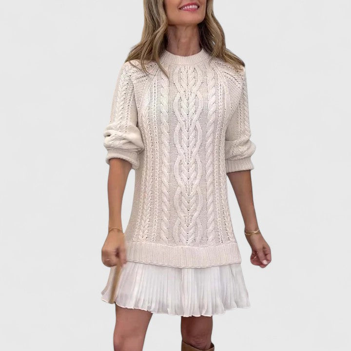 Ashlyndora | Elegant Knitted Dress