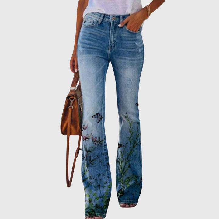 Cheri | Floral Print Pants