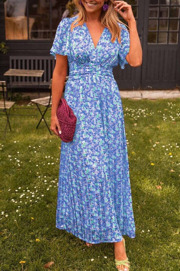 ROMEY™ | Elegant V-Neck Dress