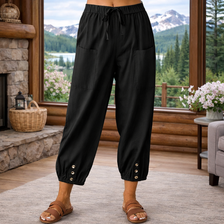 LIV | Summer Cotton Linen Trousers