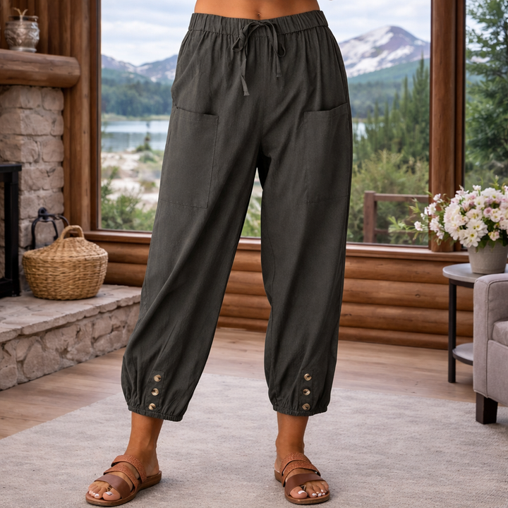LIV | Summer Cotton Linen Trousers