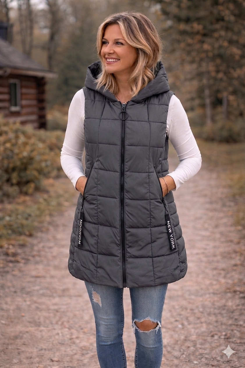 Sleeveless Puffer Vest