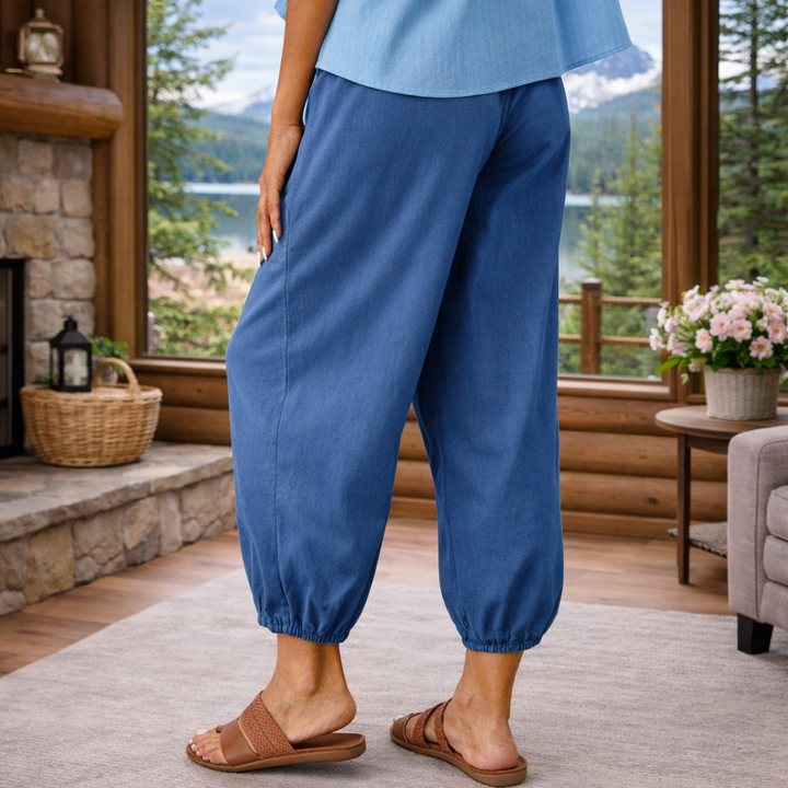 LIV | Summer Cotton Linen Trousers