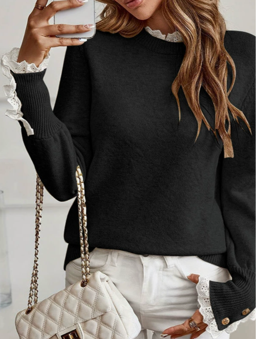 ELARA™ | Effortless Layered Look Sweater