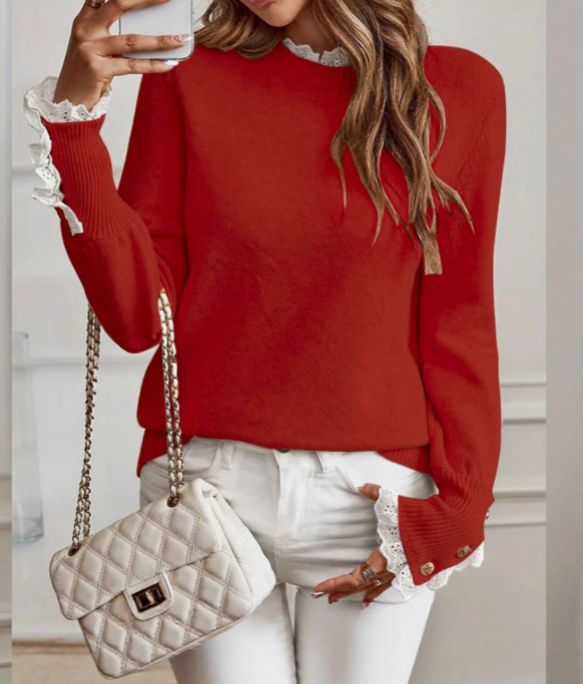 ELARA™ | Effortless Layered Look Sweater