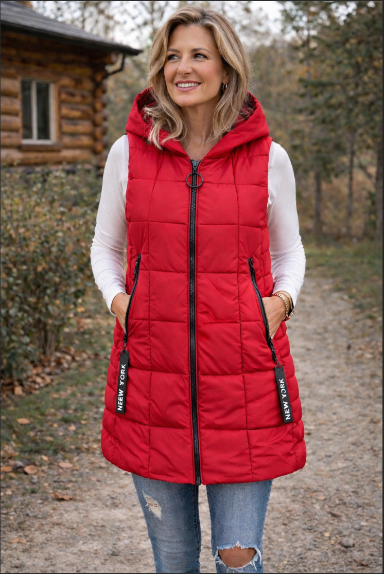 Sleeveless Puffer Vest
