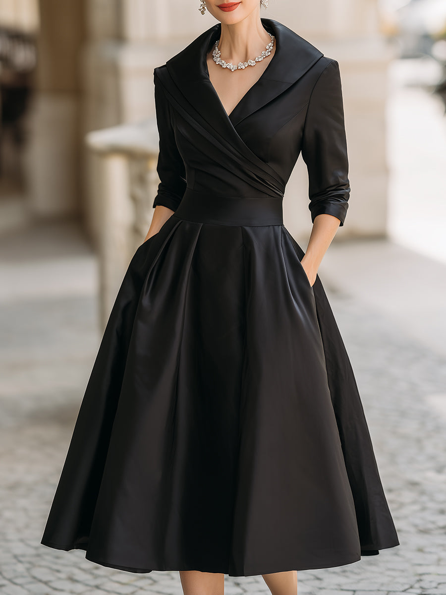 Timeless Elegant Midi Dress