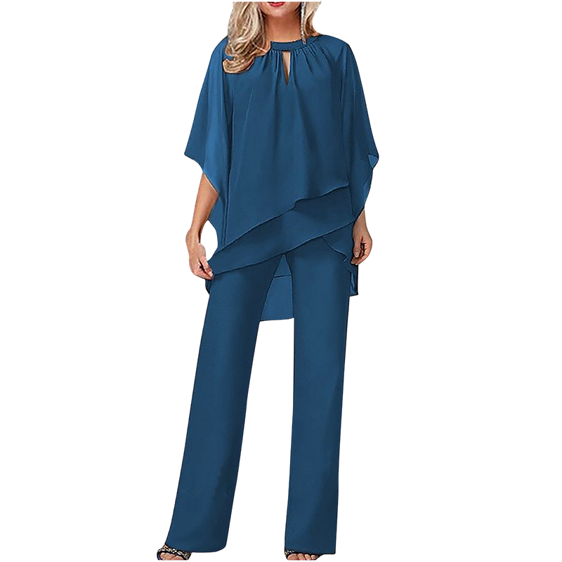 AMANDA | Elegant Asymmetrical Two-Piece Set